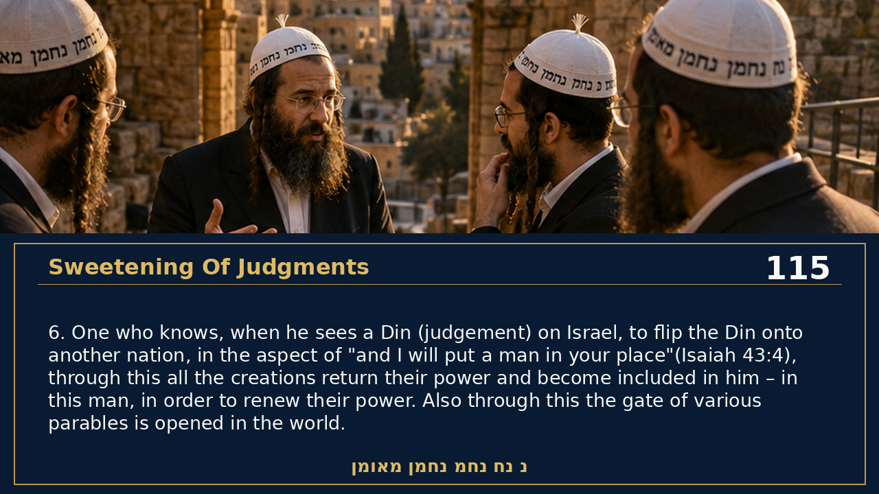 Sefer Hamidos Sweetening Of Judgments teaching 115 english picture