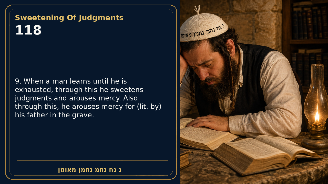 Sefer Hamidos Sweetening Of Judgments teaching 118 english picture
