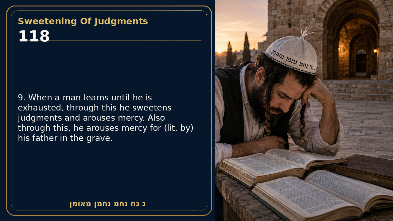 Sefer Hamidos Sweetening Of Judgments teaching 118 english picture