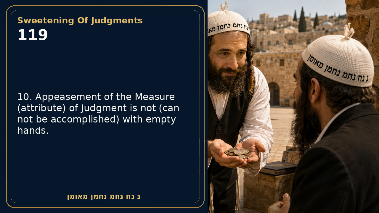 Sefer Hamidos Sweetening Of Judgments teaching 119 english picture