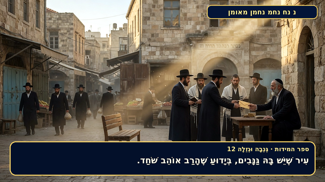 Sefer Hamidos THEFT (secretly and openly) teaching 12 hebrew picture