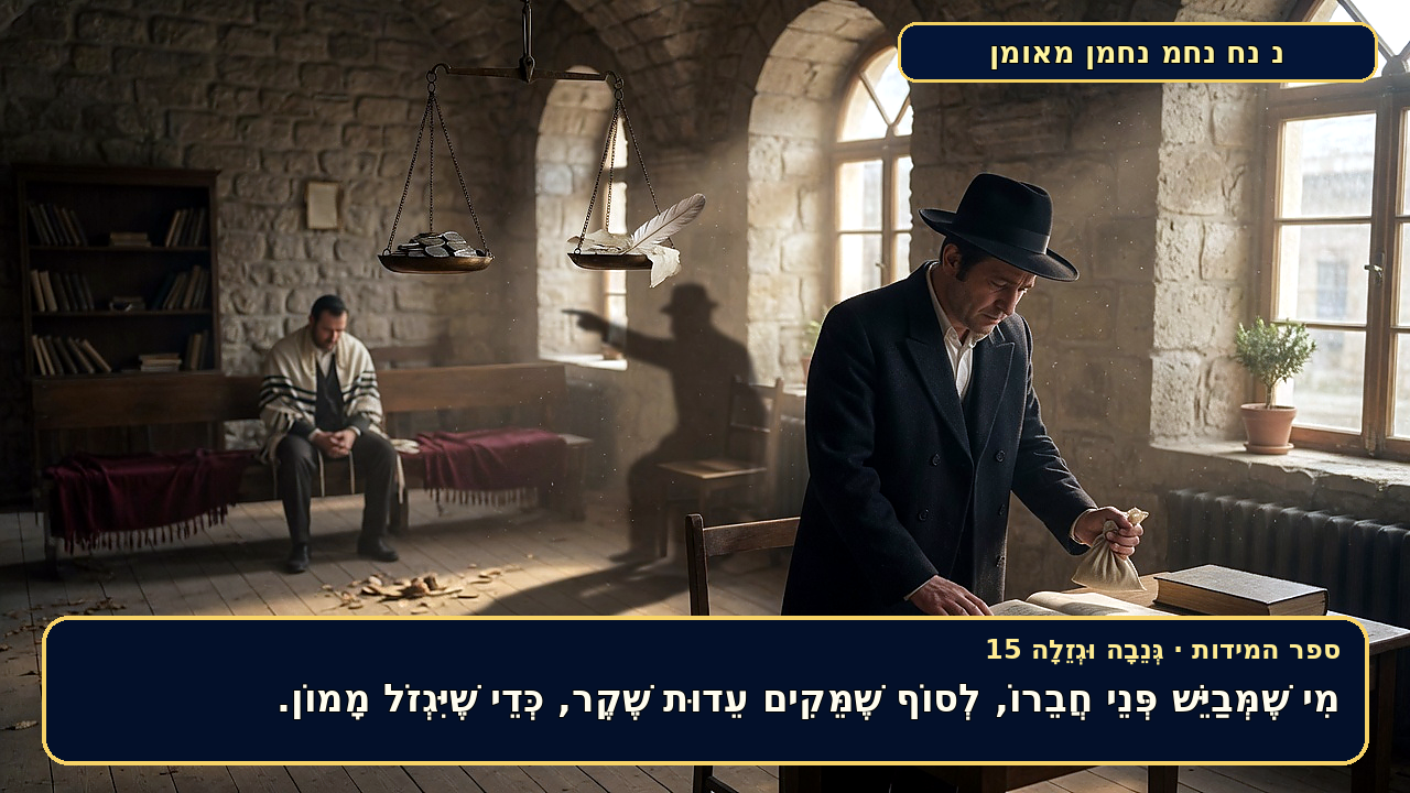 Sefer Hamidos THEFT (secretly and openly) teaching 15 hebrew picture