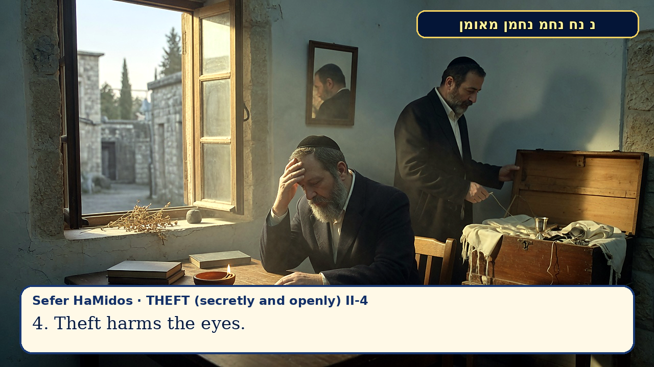 Sefer Hamidos THEFT (secretly and openly) teaching 22 english picture
