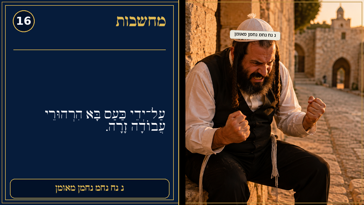 Sefer Hamidos Thoughts teaching 16 hebrew picture