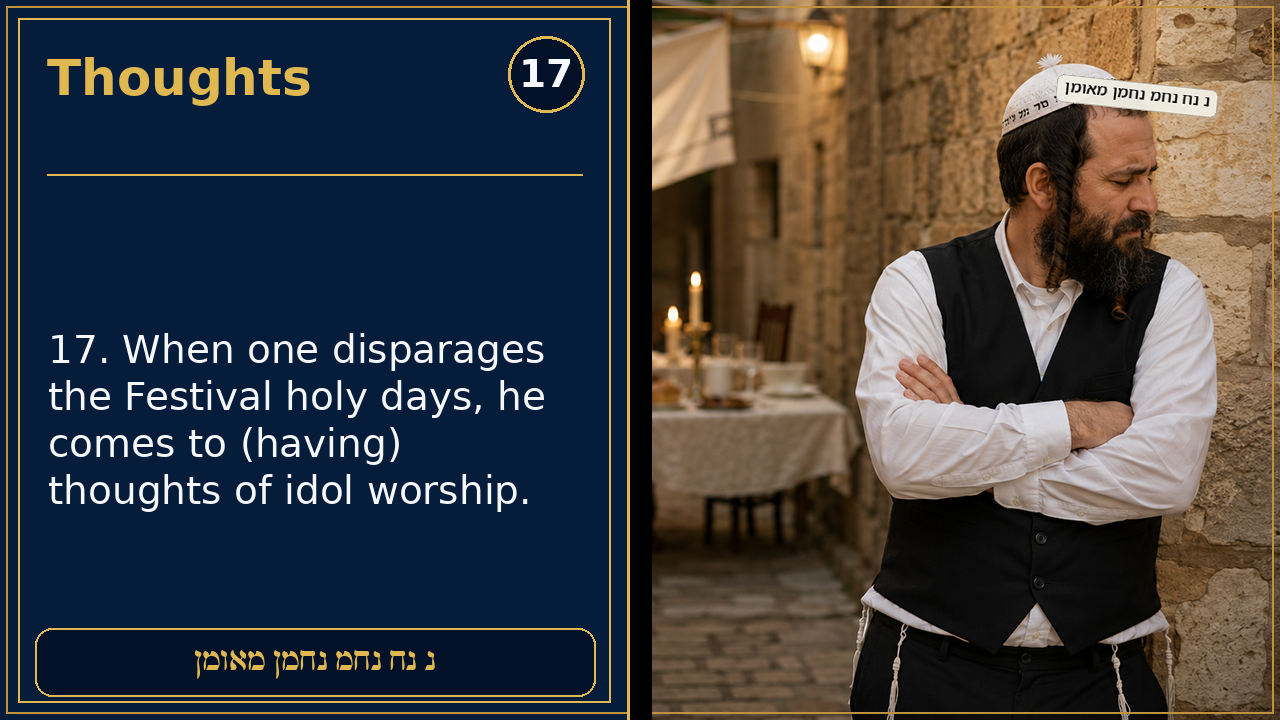 Sefer Hamidos Thoughts teaching 17 english picture