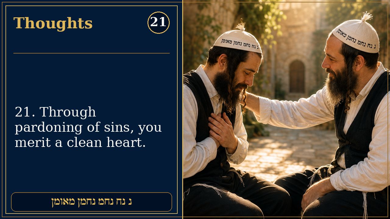Sefer Hamidos Thoughts teaching 21 english picture
