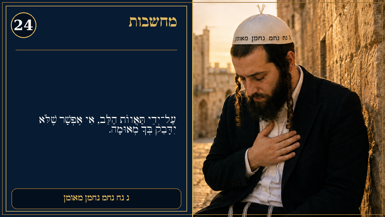 Sefer Hamidos Thoughts teaching 24 hebrew picture