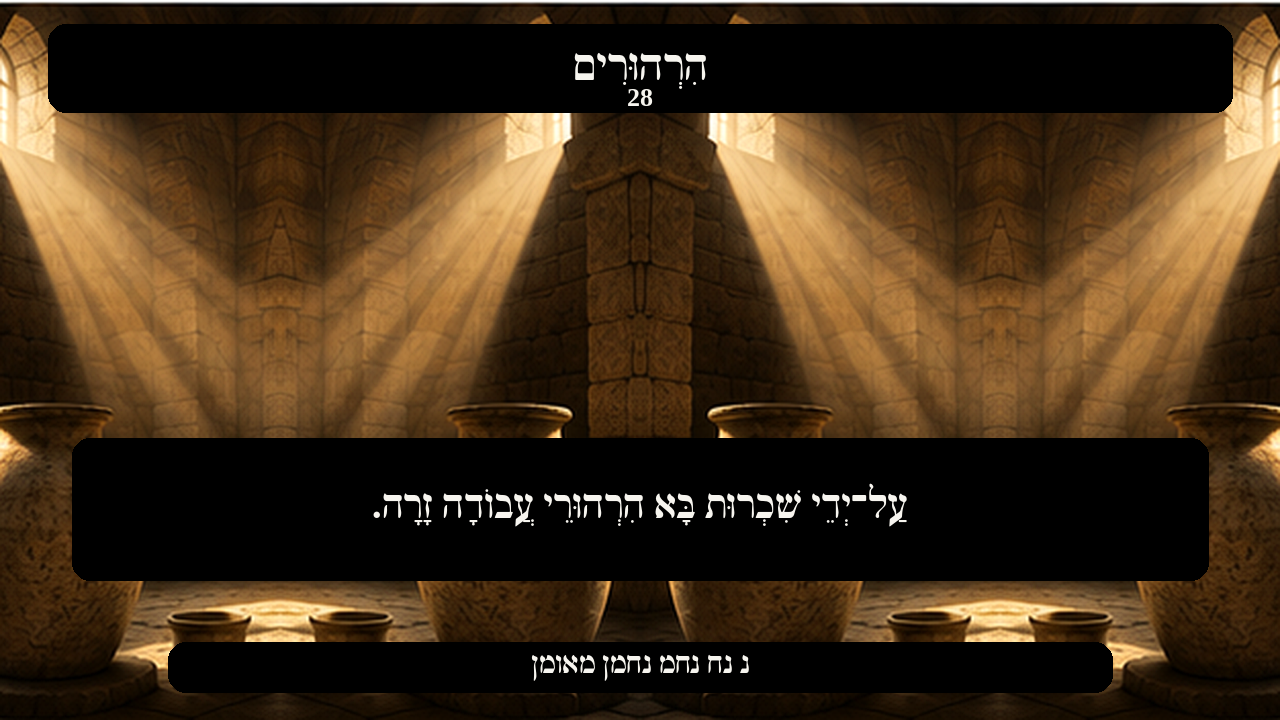 Sefer Hamidos Thoughts teaching 28 hebrew picture