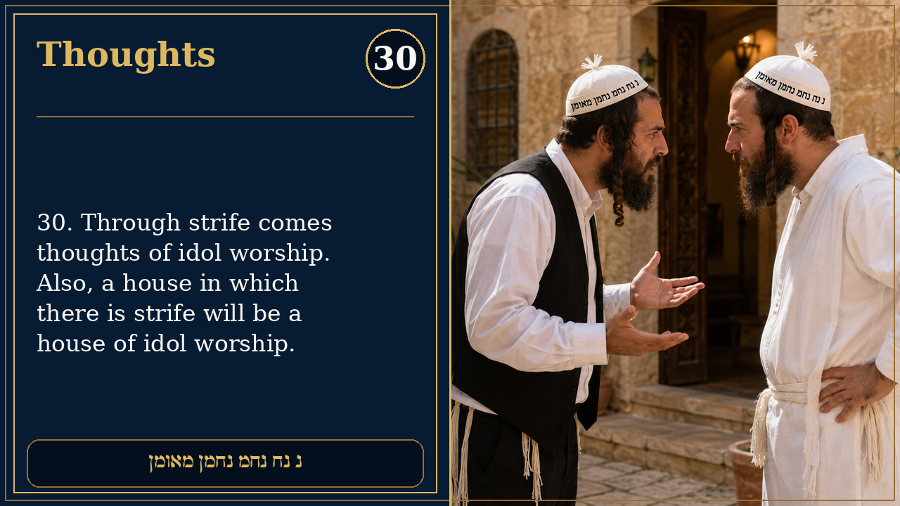 Sefer Hamidos Thoughts teaching 30 english picture
