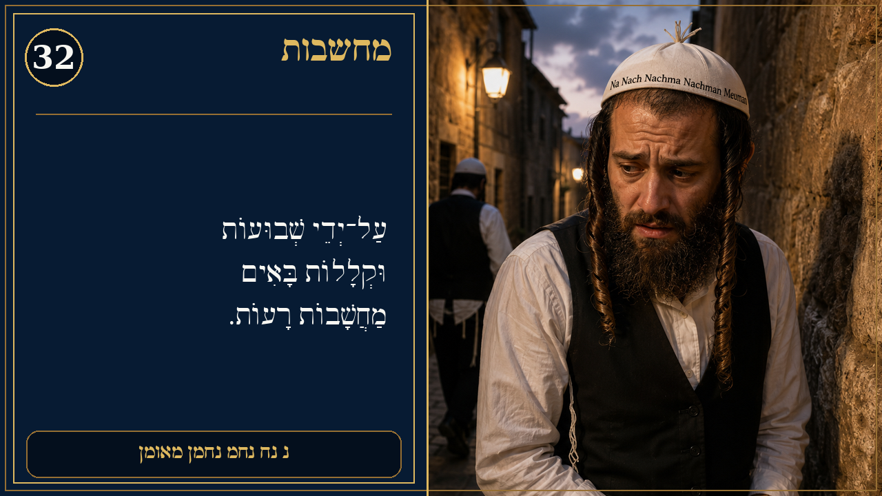 Sefer Hamidos Thoughts teaching 32 hebrew picture