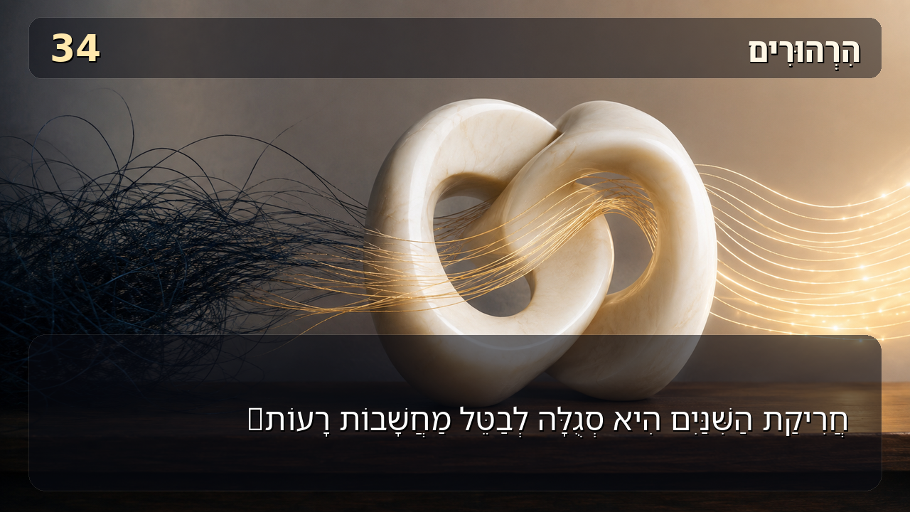 Sefer Hamidos Thoughts teaching 34 hebrew picture