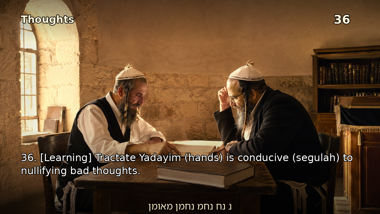 Sefer Hamidos Thoughts teaching 36 english picture