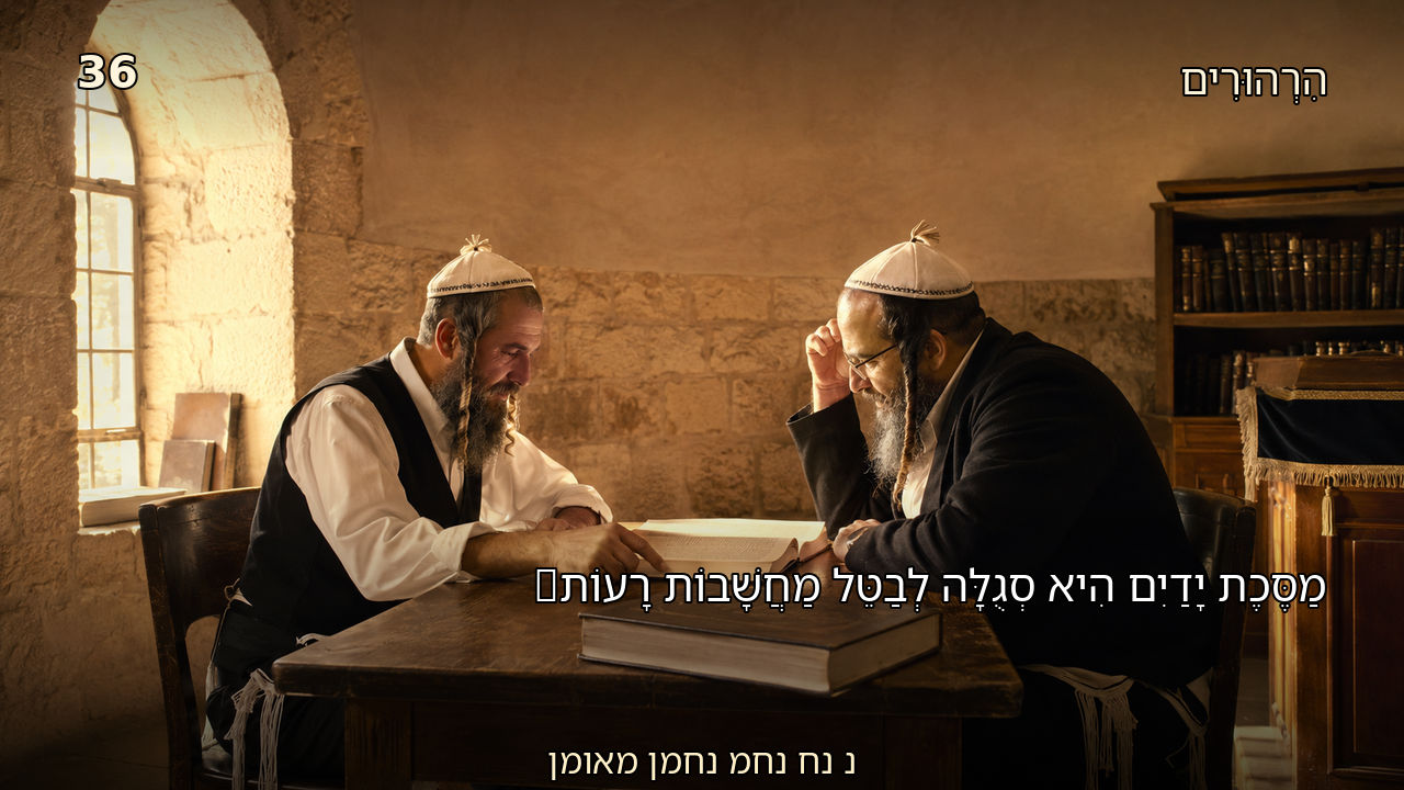 Sefer Hamidos Thoughts teaching 36 hebrew picture