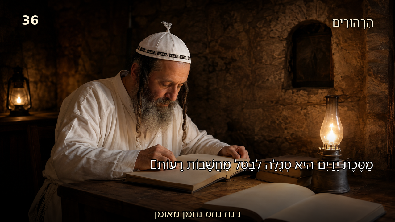 Sefer Hamidos Thoughts teaching 36 hebrew picture