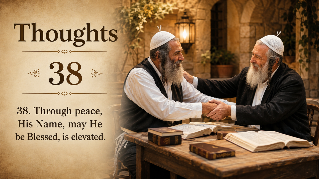 Sefer Hamidos Thoughts teaching 38 english picture