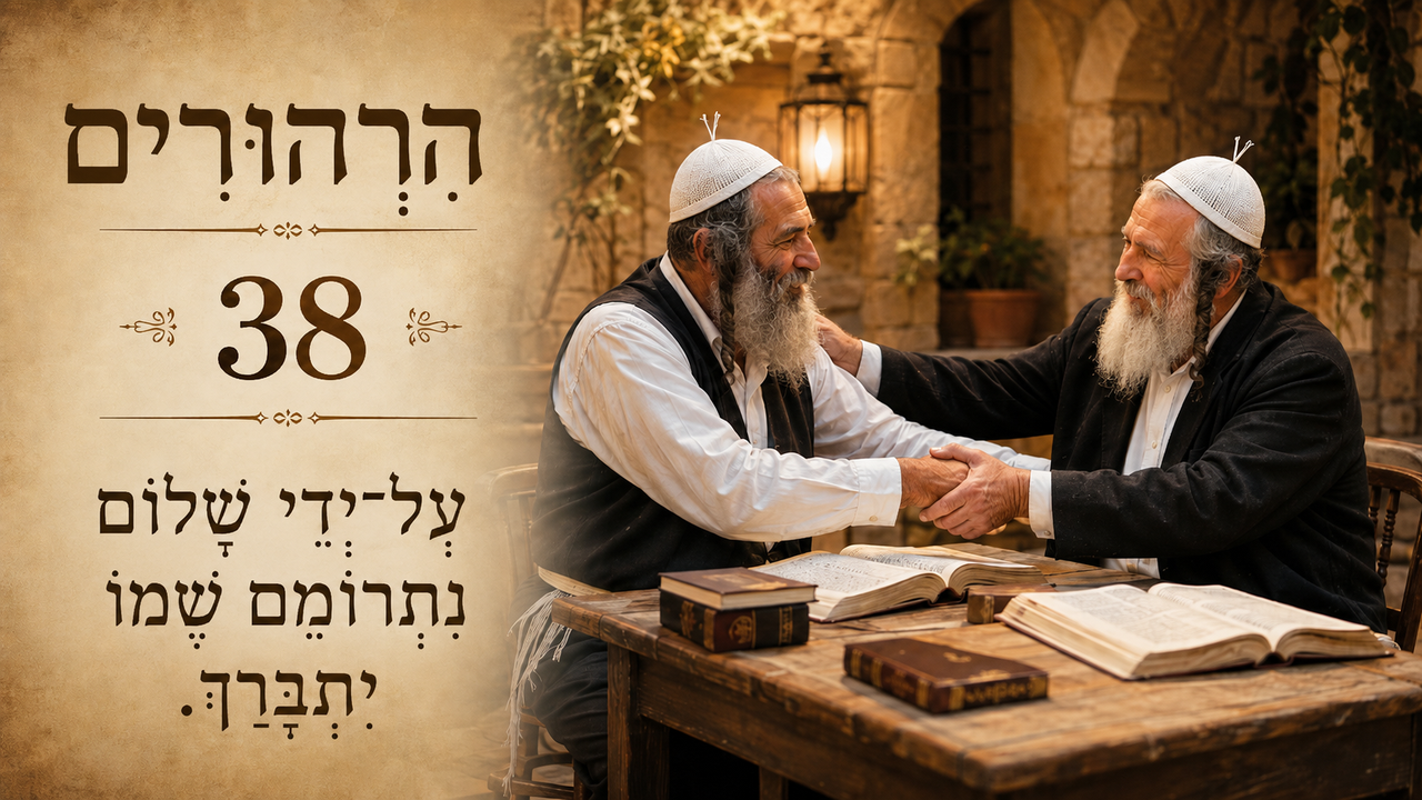Sefer Hamidos Thoughts teaching 38 hebrew picture
