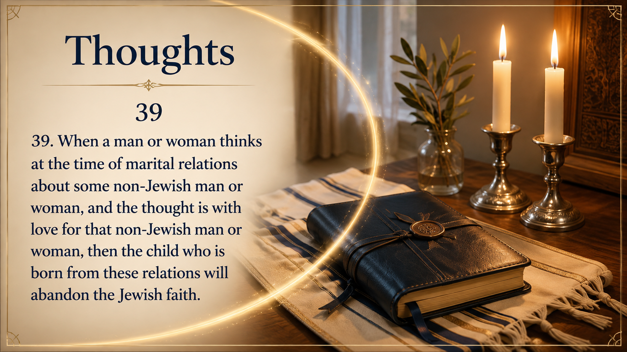 Sefer Hamidos Thoughts teaching 39 english picture