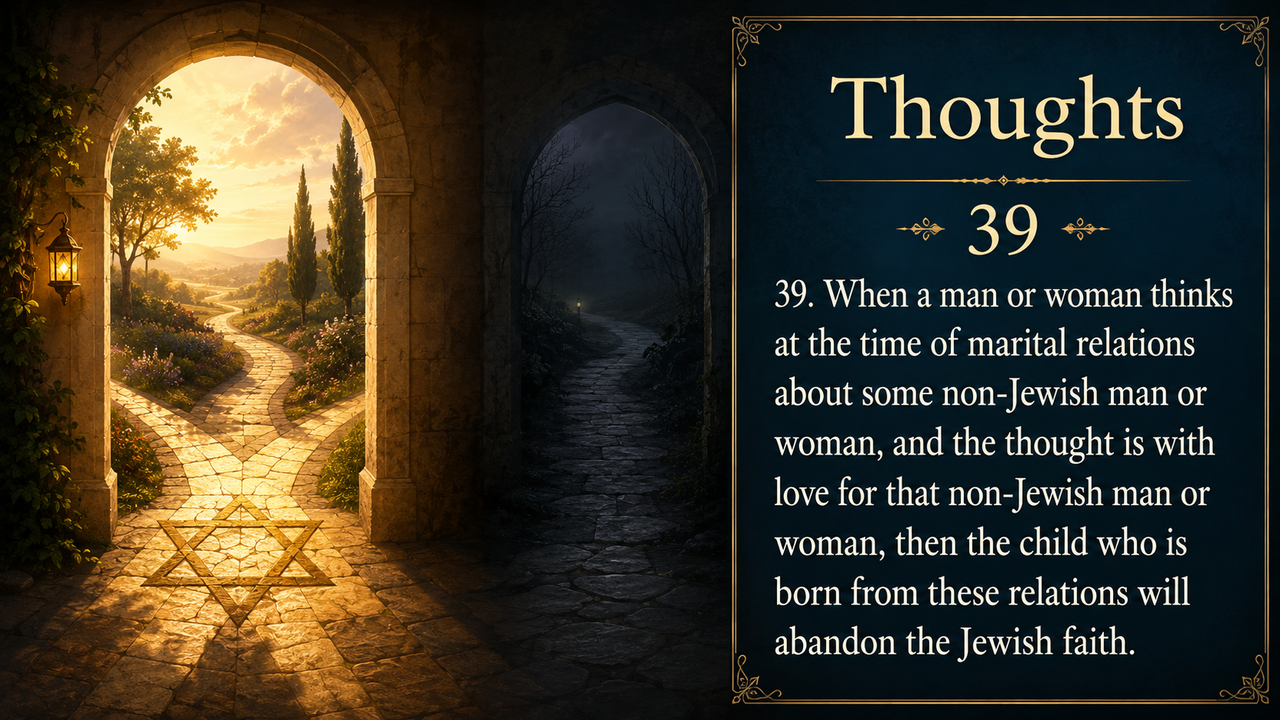 Sefer Hamidos Thoughts teaching 39 english picture