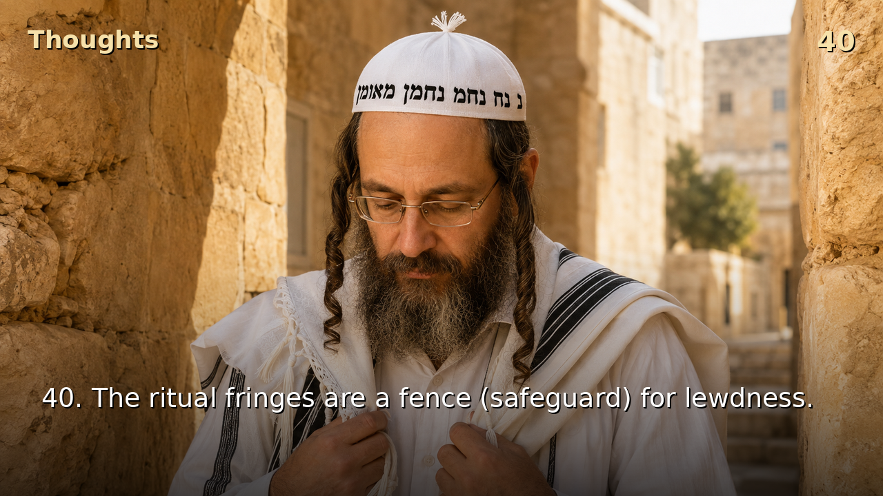 Sefer Hamidos Thoughts teaching 40 english picture