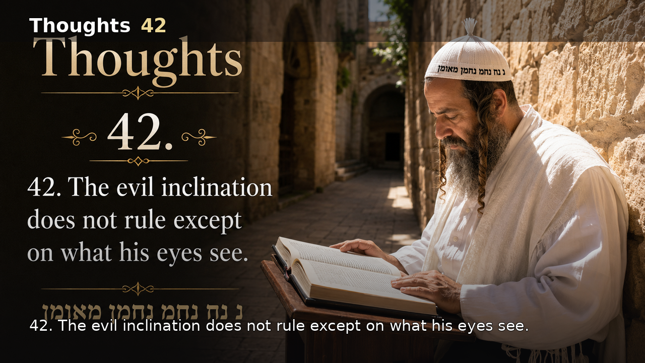 Sefer Hamidos Thoughts teaching 42 english picture