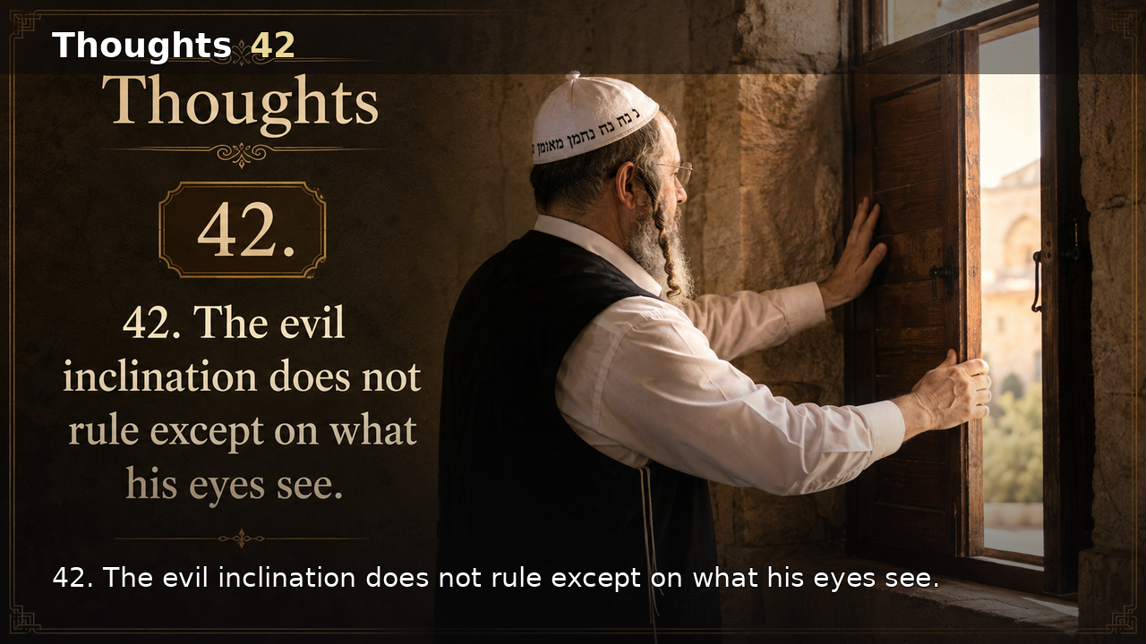 Sefer Hamidos Thoughts teaching 42 english picture
