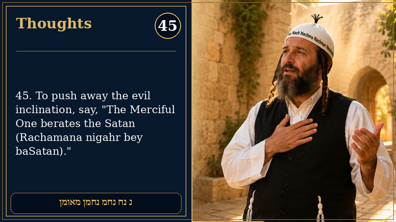 Sefer Hamidos Thoughts teaching 45 english picture