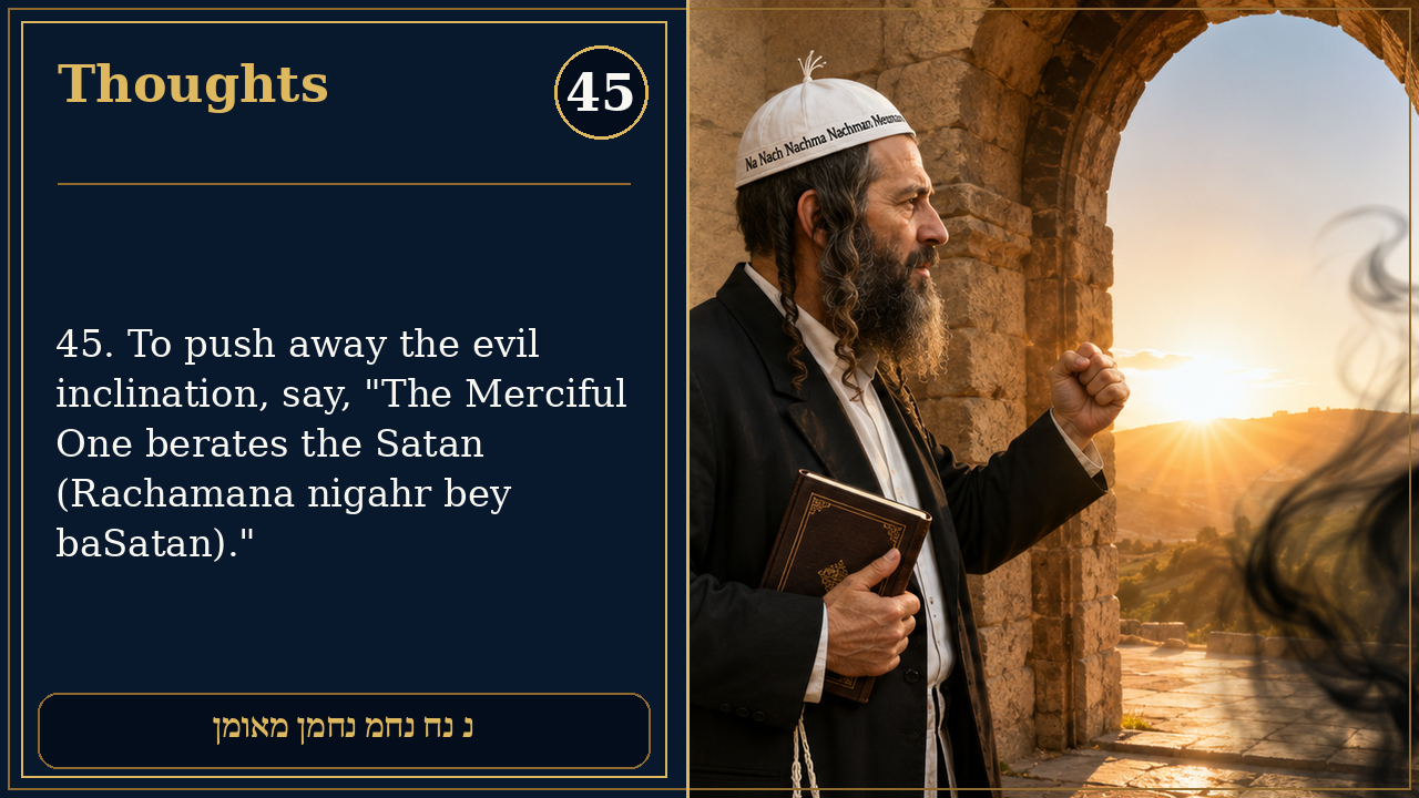 Sefer Hamidos Thoughts teaching 45 english picture