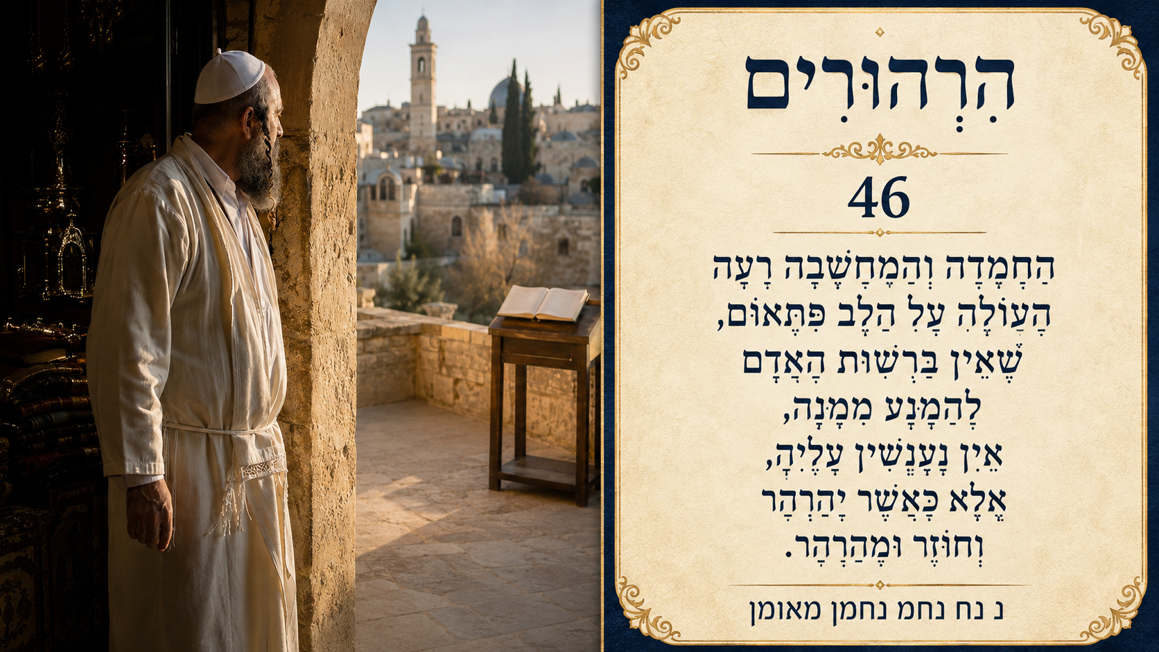 Sefer Hamidos Thoughts teaching 46 hebrew picture