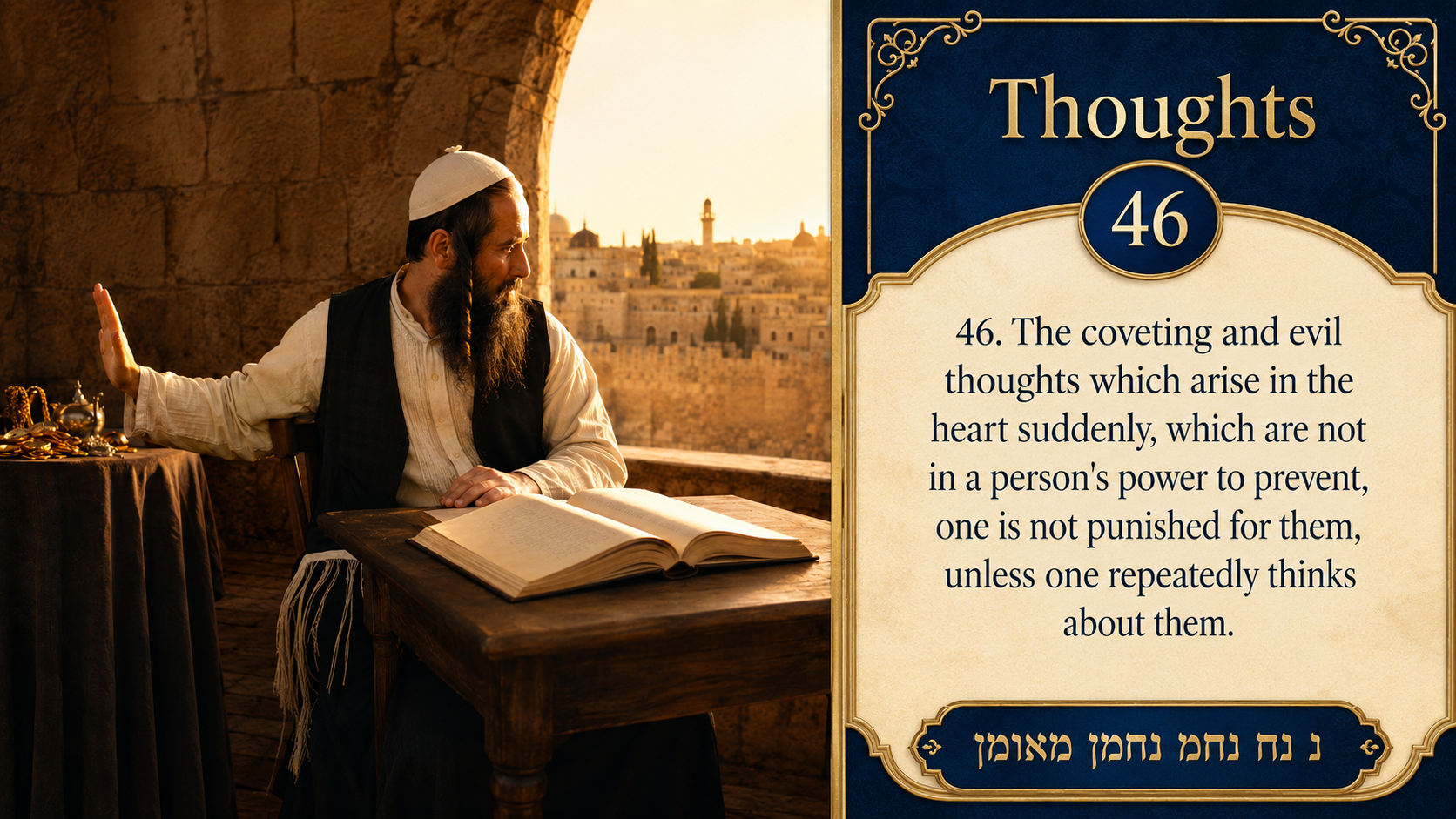 Sefer Hamidos Thoughts teaching 46 english picture