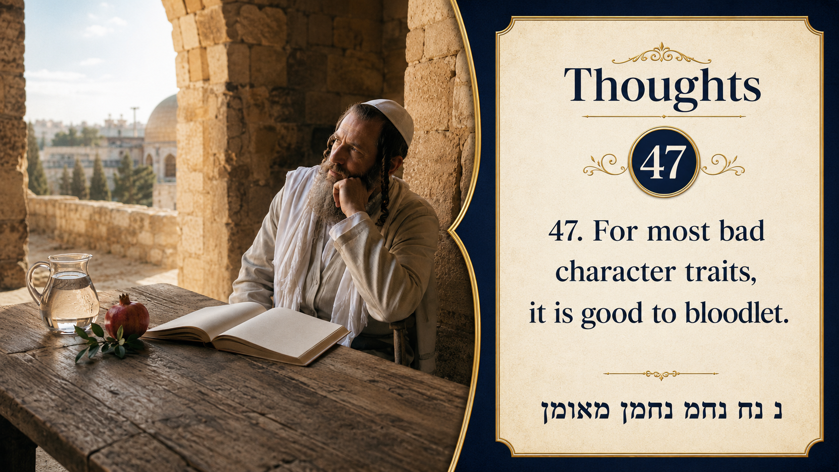 Sefer Hamidos Thoughts teaching 47 english picture