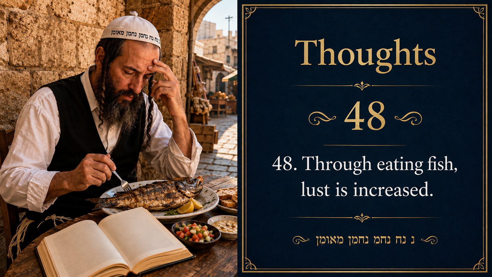 Sefer Hamidos Thoughts teaching 48 english picture