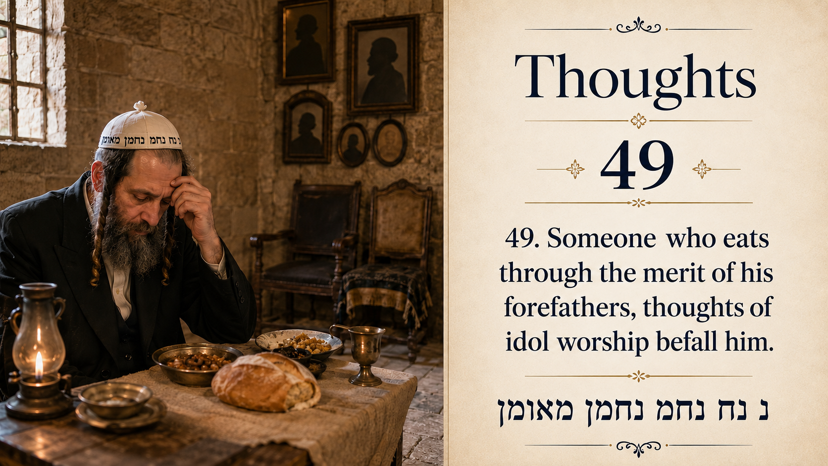 Sefer Hamidos Thoughts teaching 49 english picture
