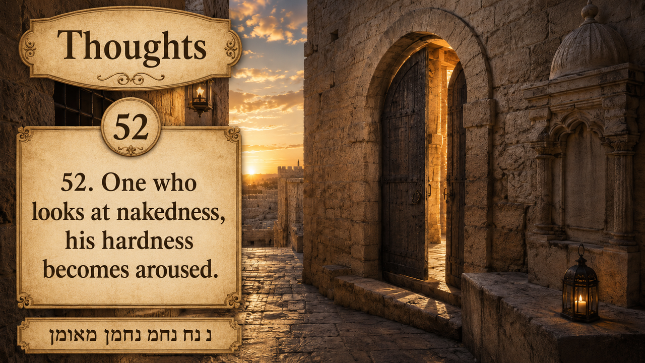 Sefer Hamidos Thoughts teaching 52 english picture