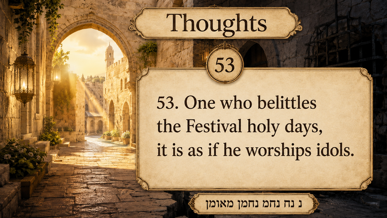 Sefer Hamidos Thoughts teaching 53 english picture