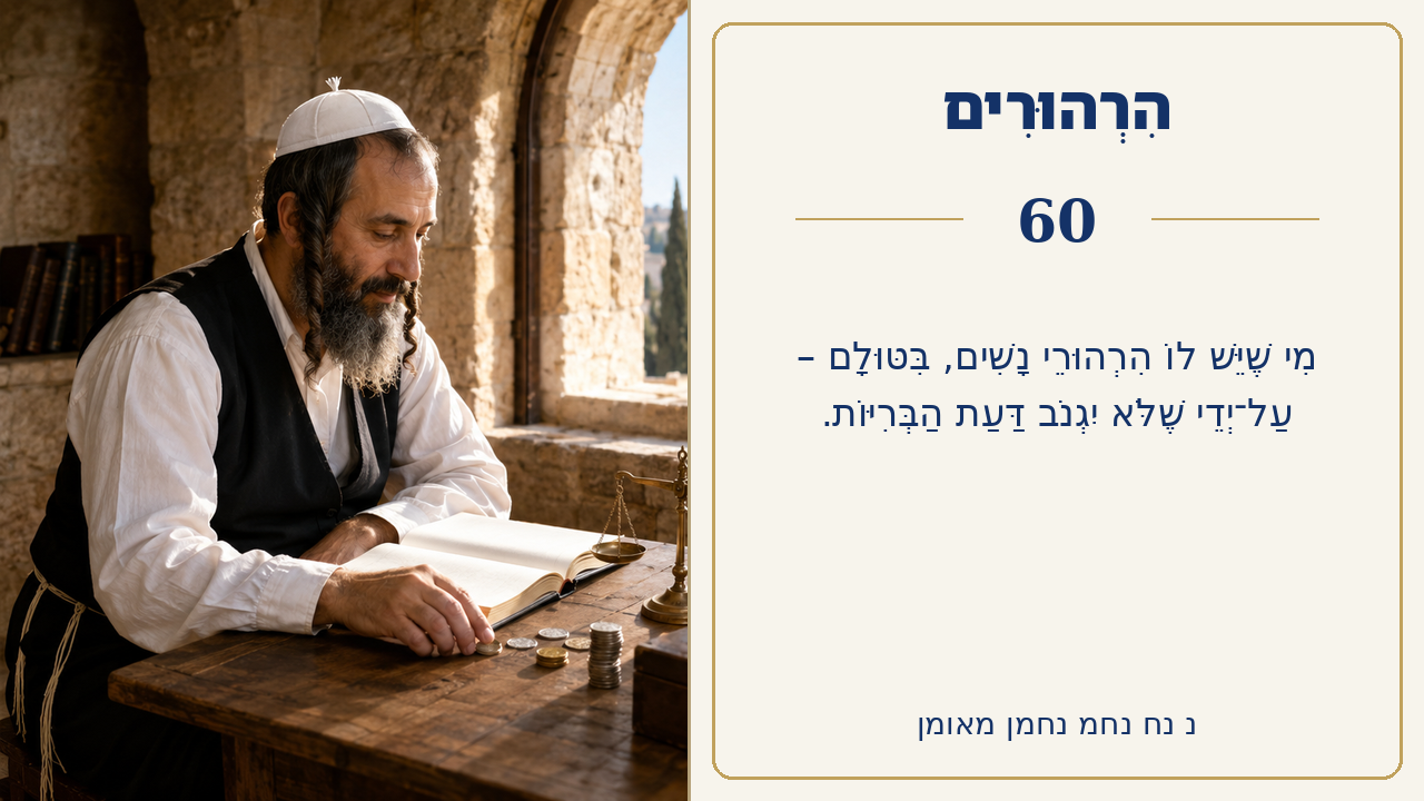 Sefer Hamidos Thoughts teaching 60 hebrew picture