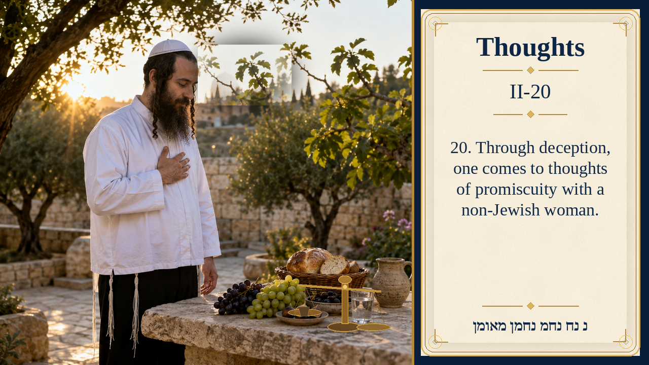 Sefer Hamidos Thoughts teaching 81 english picture