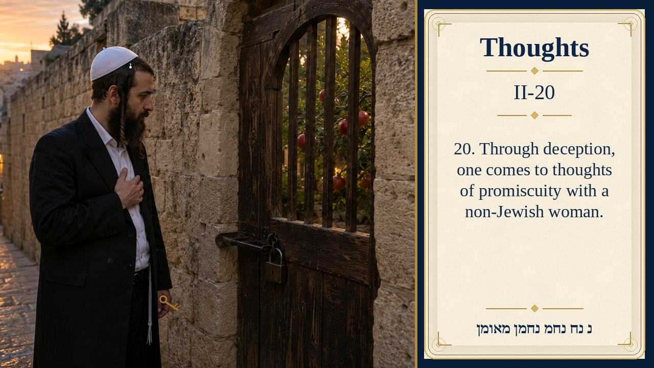 Sefer Hamidos Thoughts teaching 81 english picture