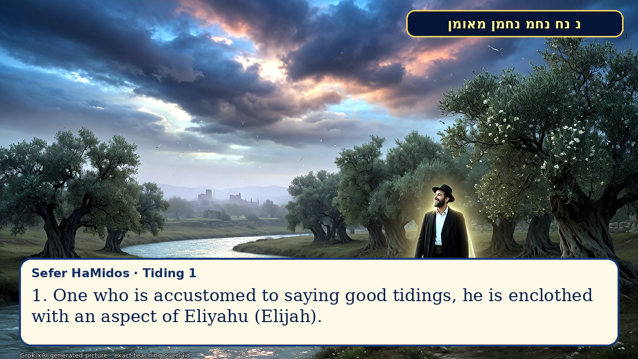 Sefer Hamidos Tiding teaching 1 english picture