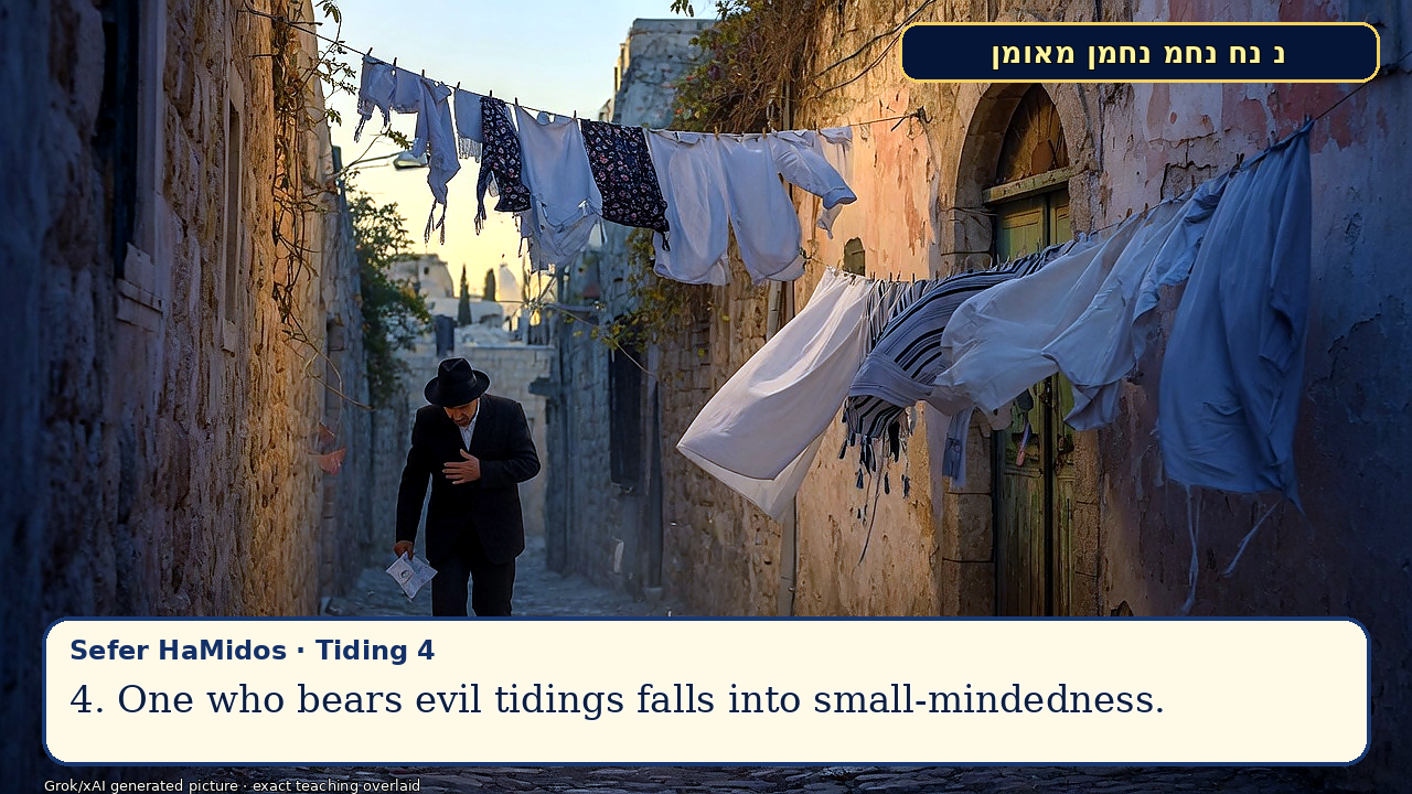 Sefer Hamidos Tiding teaching 4 english picture