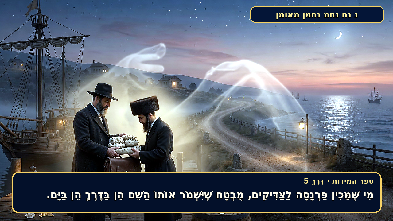 Sefer Hamidos TRAVEL (a way) teaching 5 hebrew picture