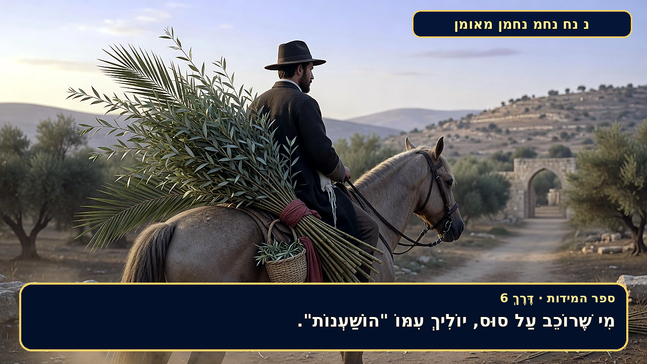 Sefer Hamidos TRAVEL (a way) teaching 6 hebrew picture