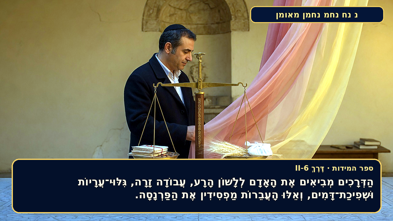 Sefer Hamidos TRAVEL (a way) teaching 20 hebrew picture