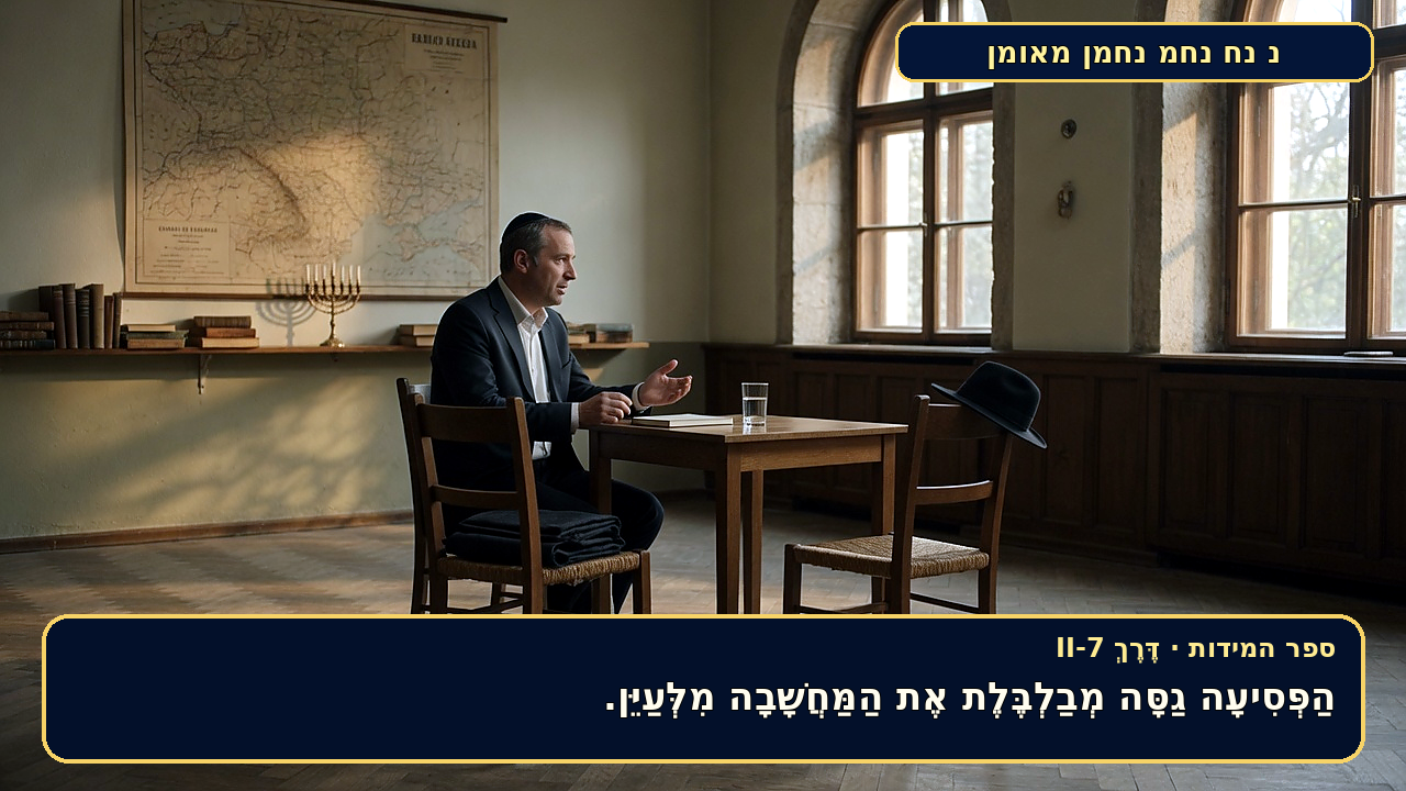 Sefer Hamidos TRAVEL (a way) teaching 21 hebrew picture