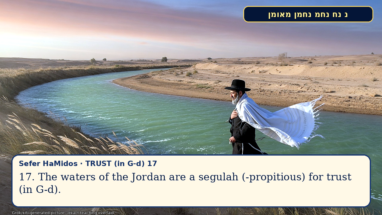 Sefer Hamidos TRUST (in G-d) teaching 17 english picture